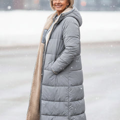 KINSLEY | SHERPA WINTER COAT - Grey