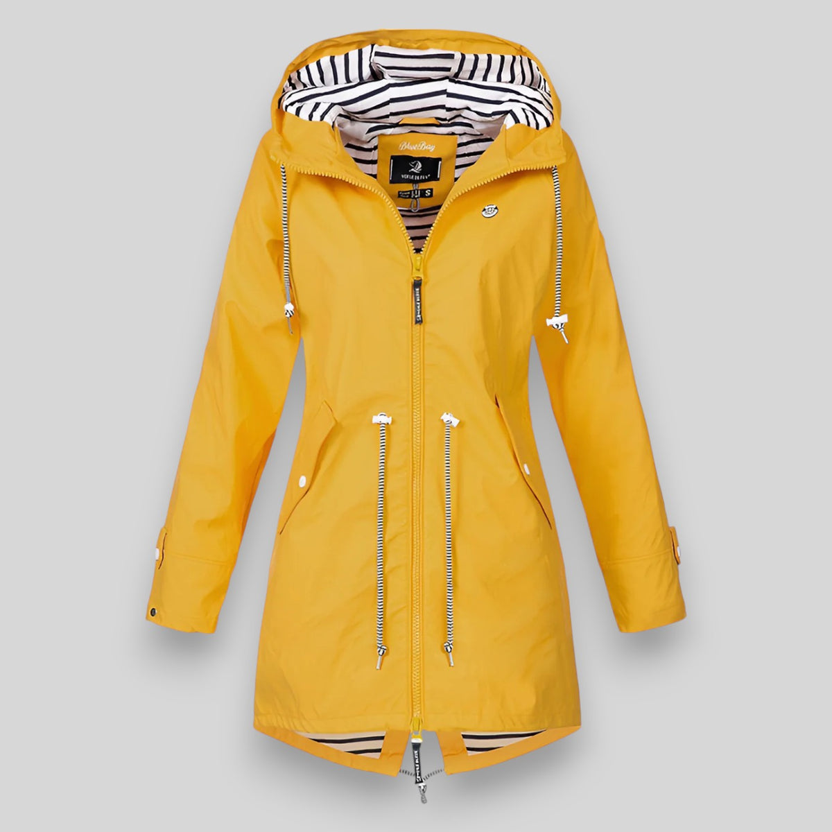 Waterproof Rain Jacket - Yellow