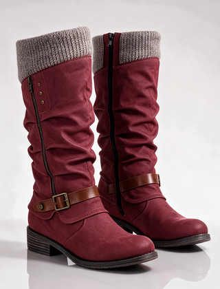 Verella | Orthopedic Comfort Boots - Red