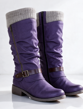 Verella | Orthopedic Comfort Boots - Purple