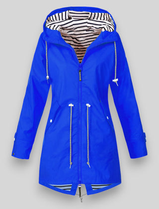 Waterproof Rain Jacket - Blue