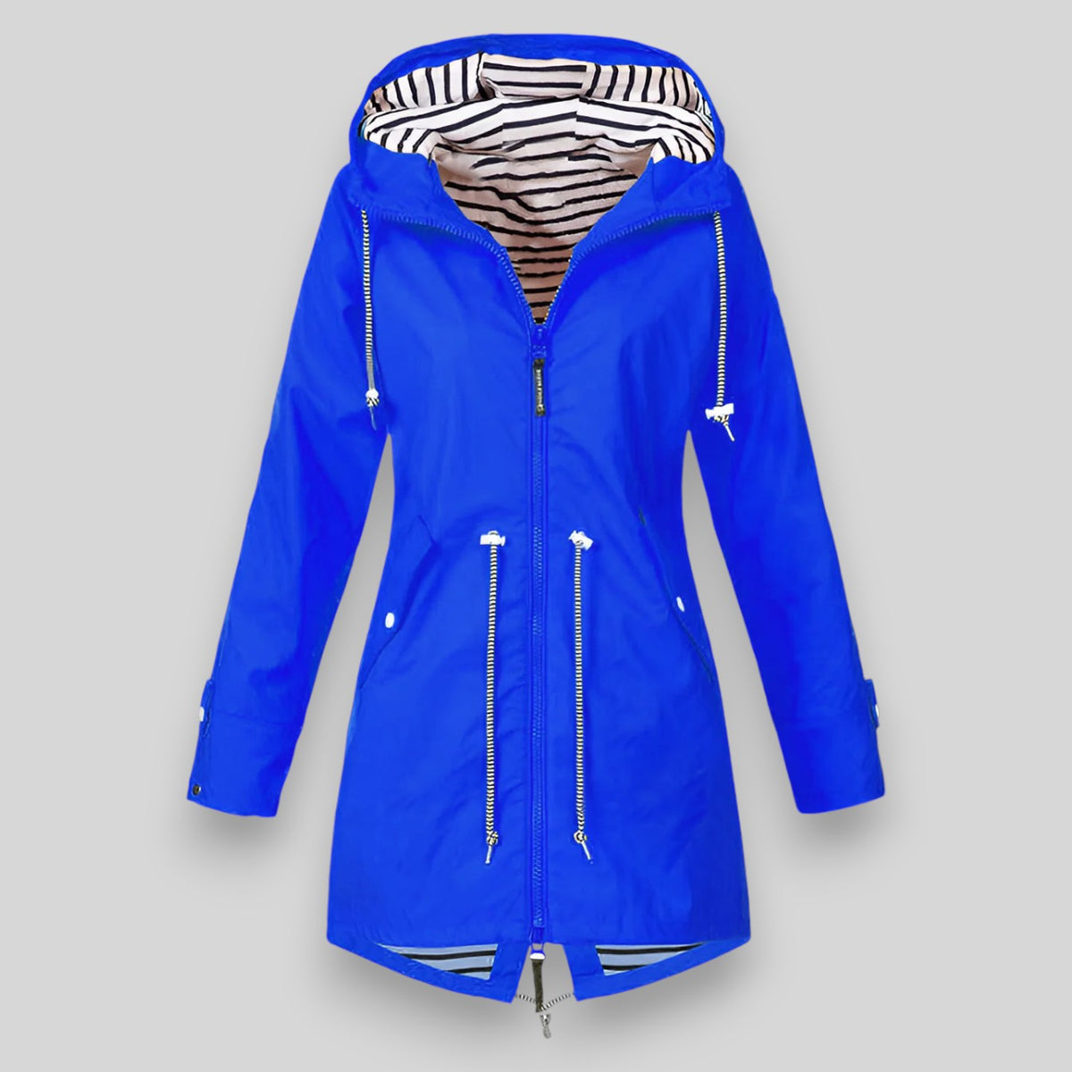 Waterproof Rain Jacket - Blue