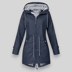 Waterproof Rain Jacket - Navy