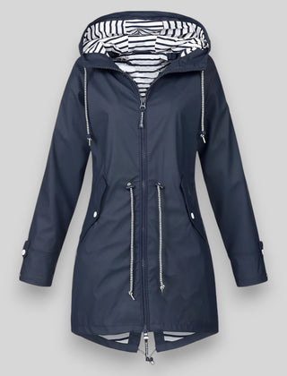 Waterproof Rain Jacket - Navy