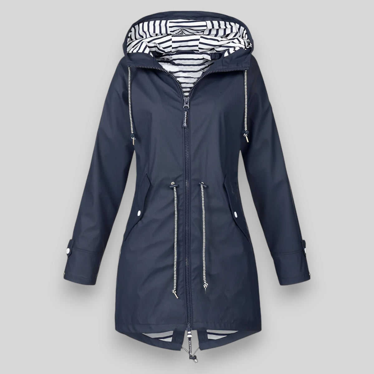 Waterproof Rain Jacket - Navy