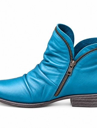 Women’s Comfortable Low Boots - Blue