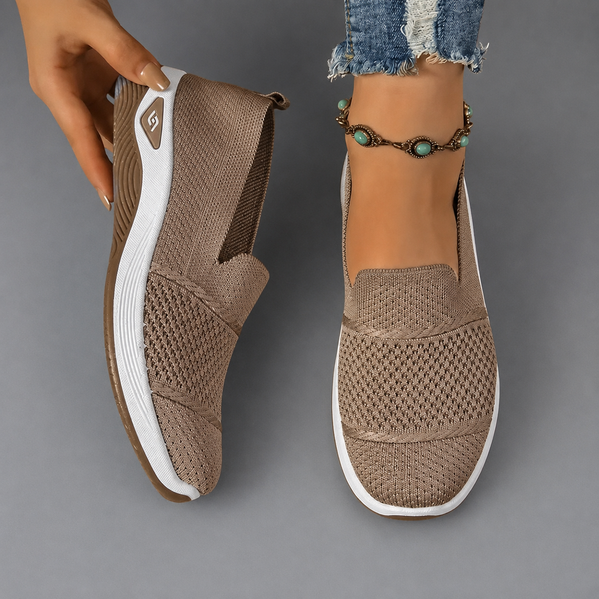 ComfortEase Slip-On Sneakers