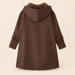 Evelyn | Cozy Lined Hooded Coat
