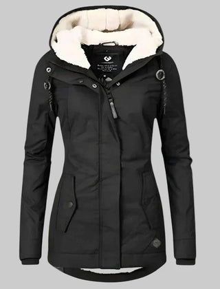 Mia | Thermal Winter Coat - Black