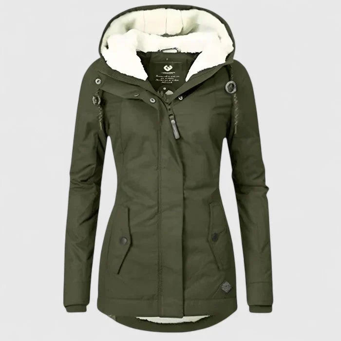 Mia | Thermal Winter Coat - Green