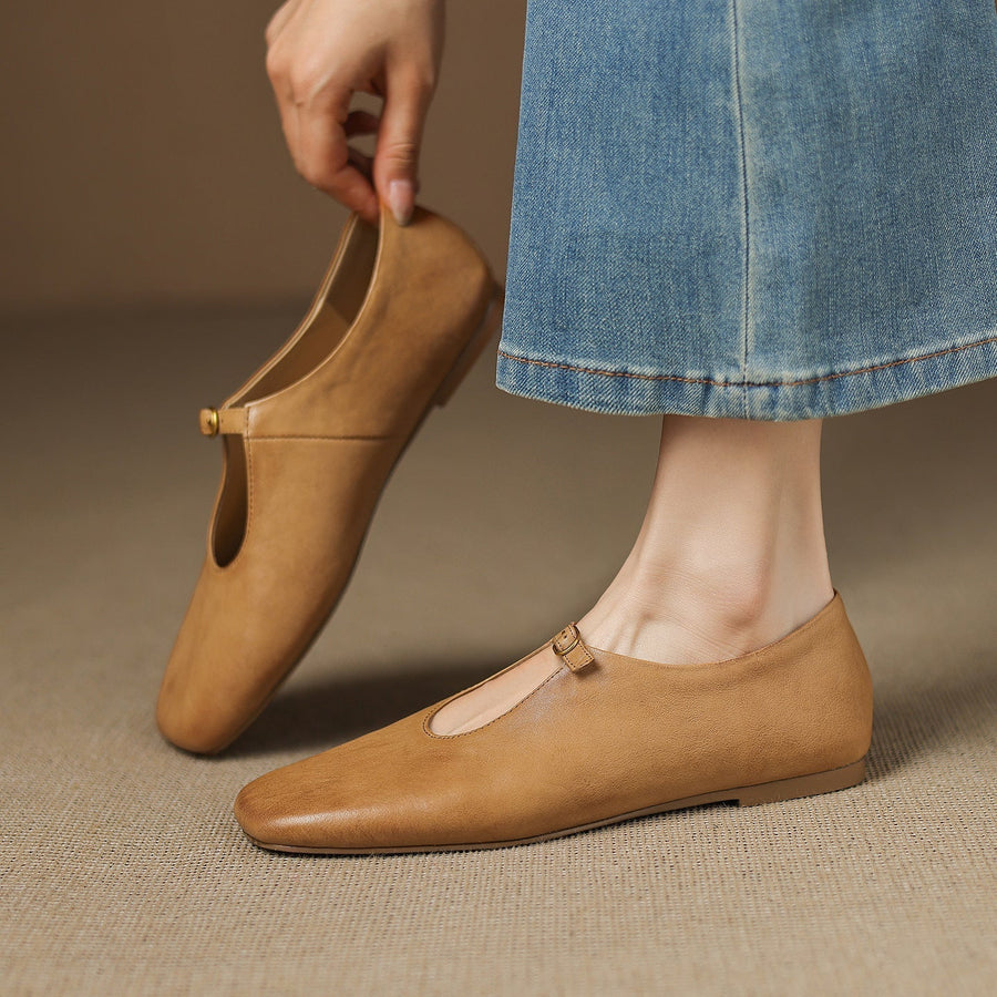 Elspeth | High-Vamp Flat