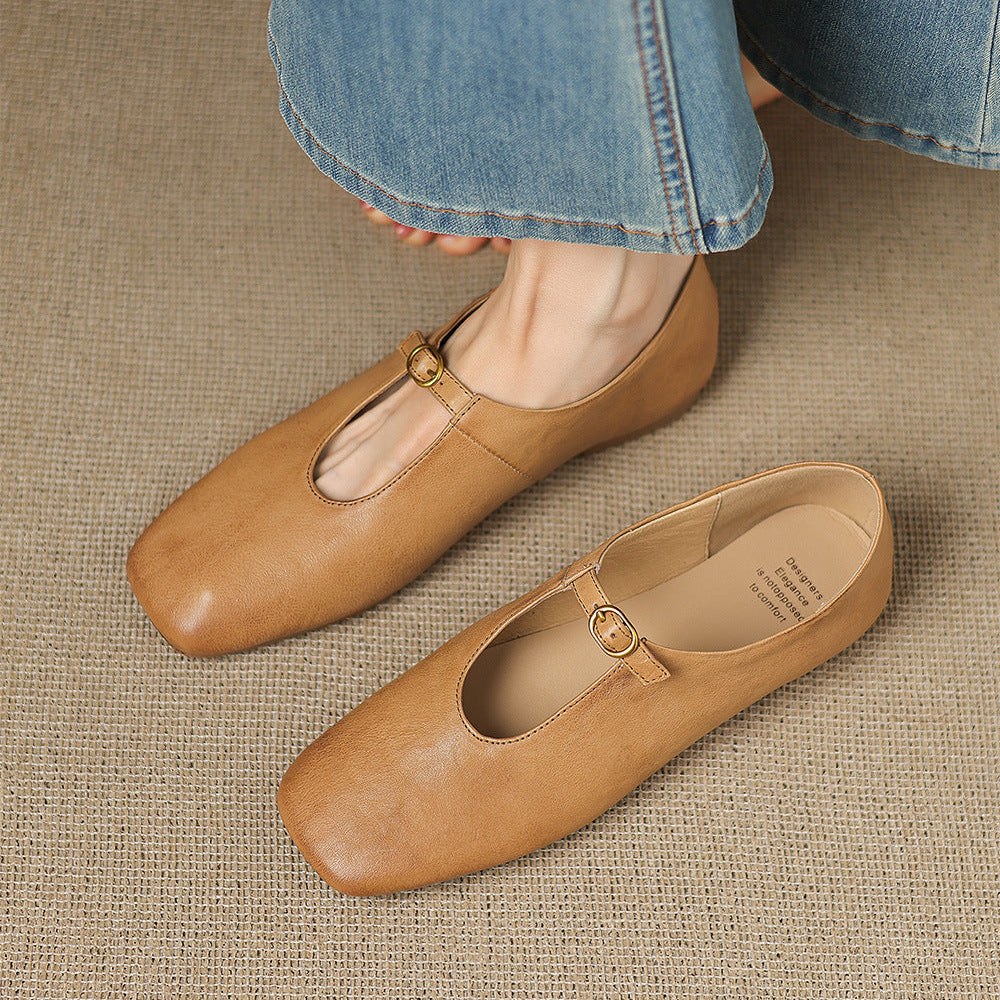 Elspeth | High-Vamp Flat
