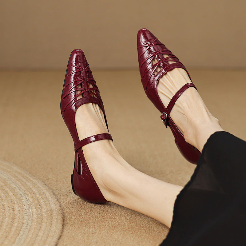 Quenby | Pointed Lattice-Cut Flat