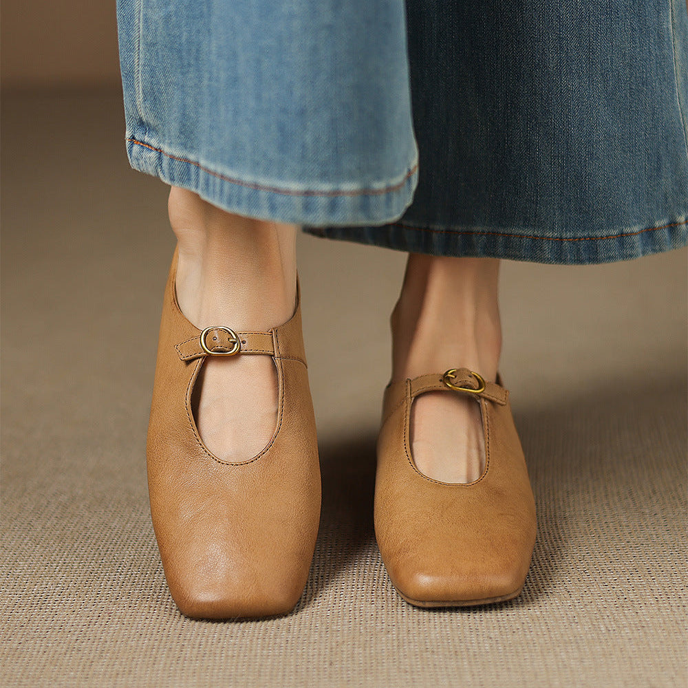 Elspeth | High-Vamp Flat