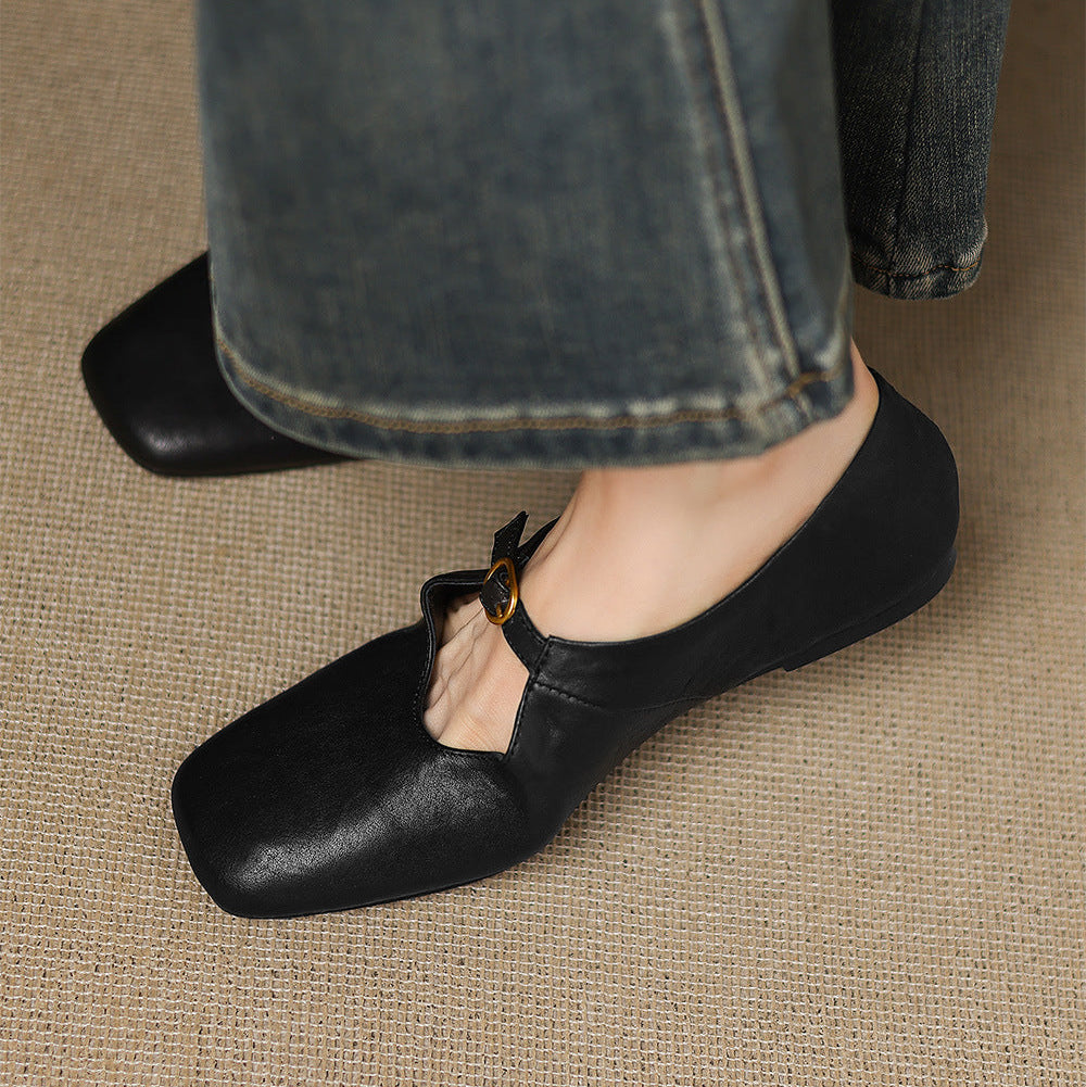 Elspeth | High-Vamp Flat