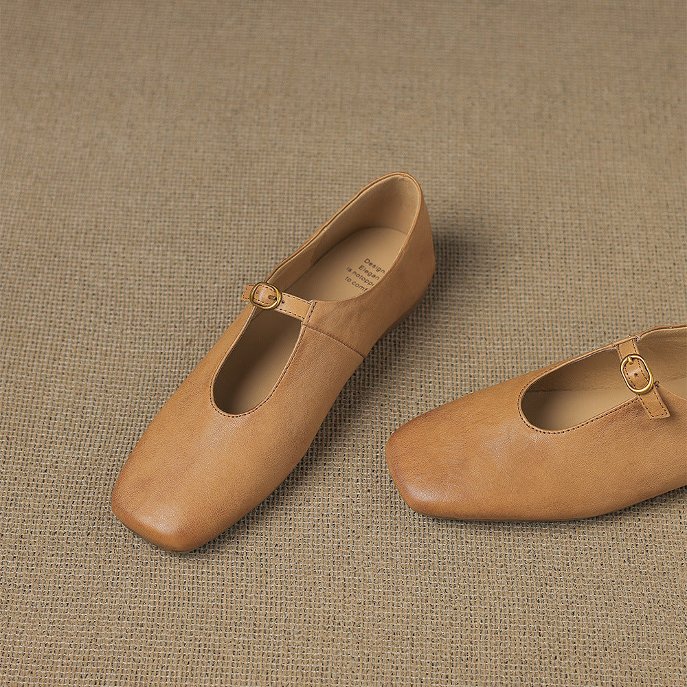 Elspeth | High-Vamp Flat