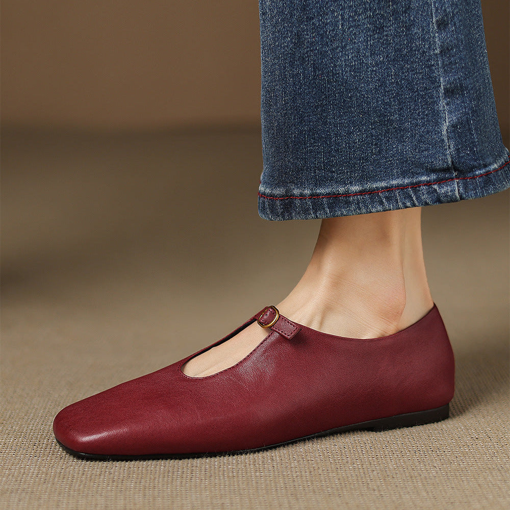 Elspeth | High-Vamp Flat