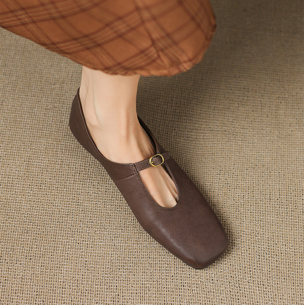 Elspeth | High-Vamp Flat