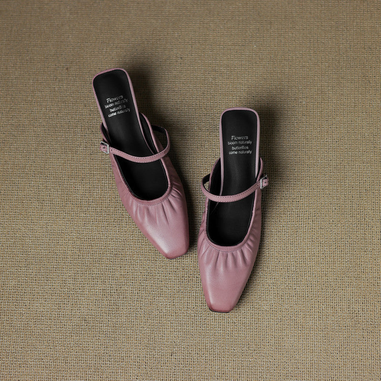 Vanya | Ruched Mule