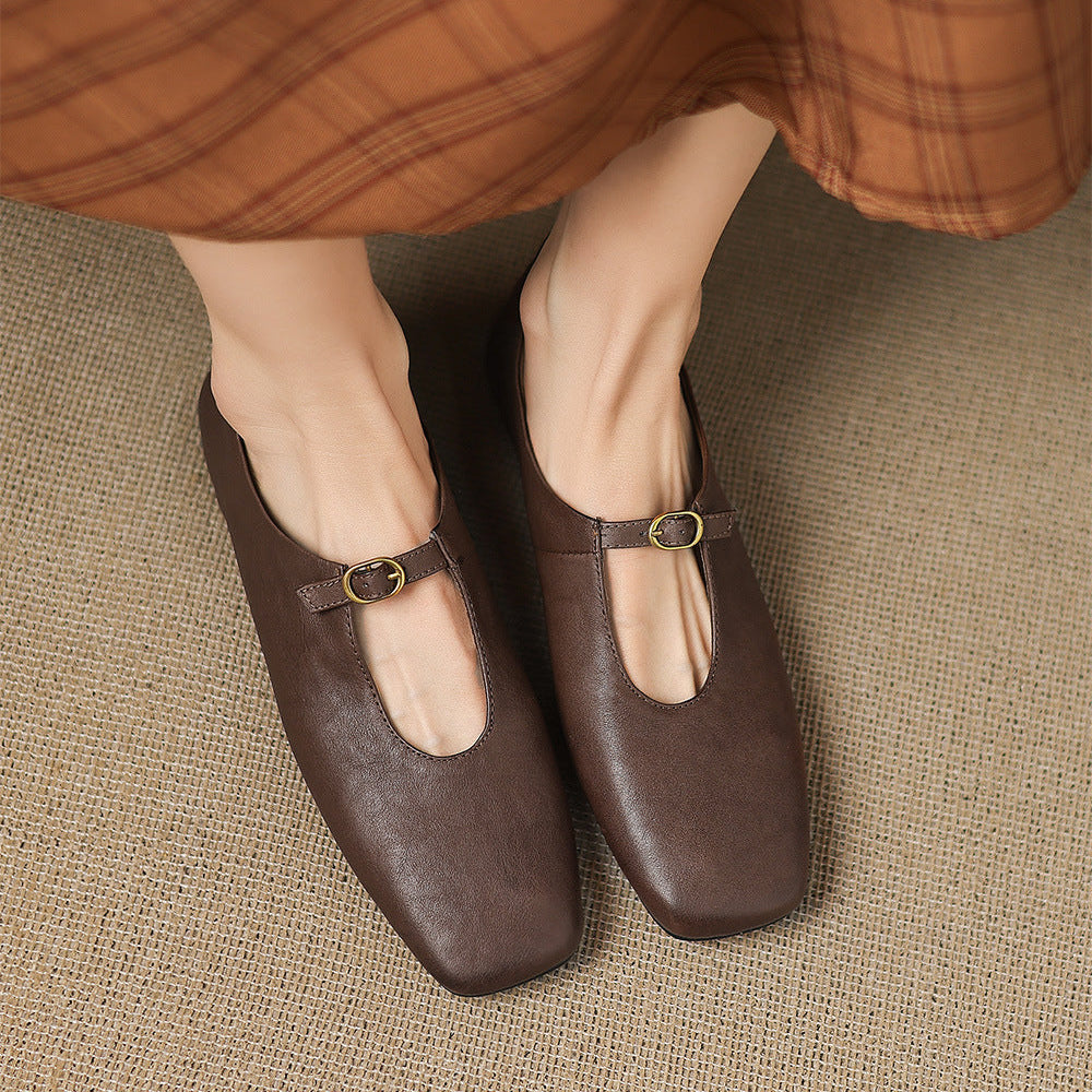Elspeth | High-Vamp Flat
