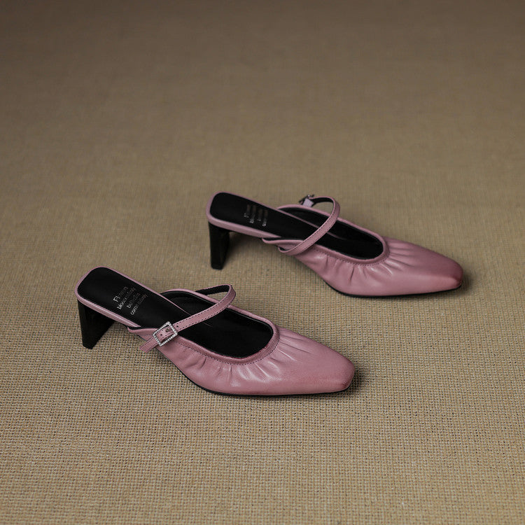 Vanya | Ruched Mule