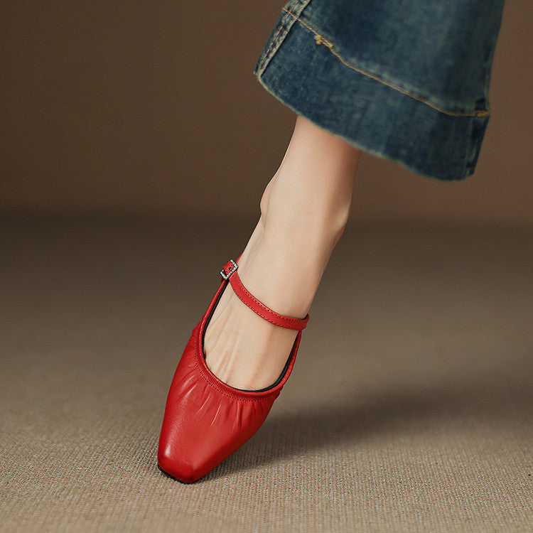 Vanya | Ruched Mule