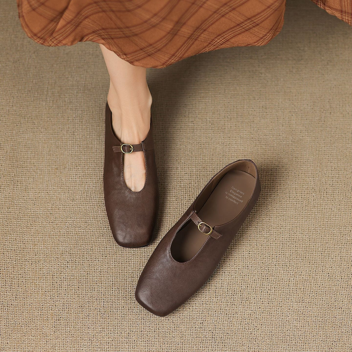 Elspeth | High-Vamp Flat