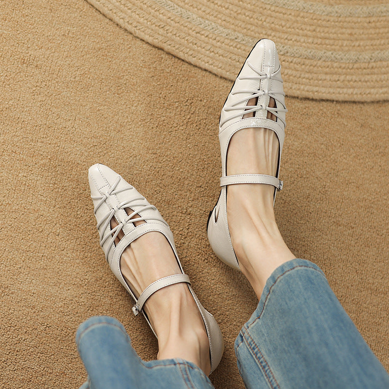 Quenby | Pointed Lattice-Cut Flat