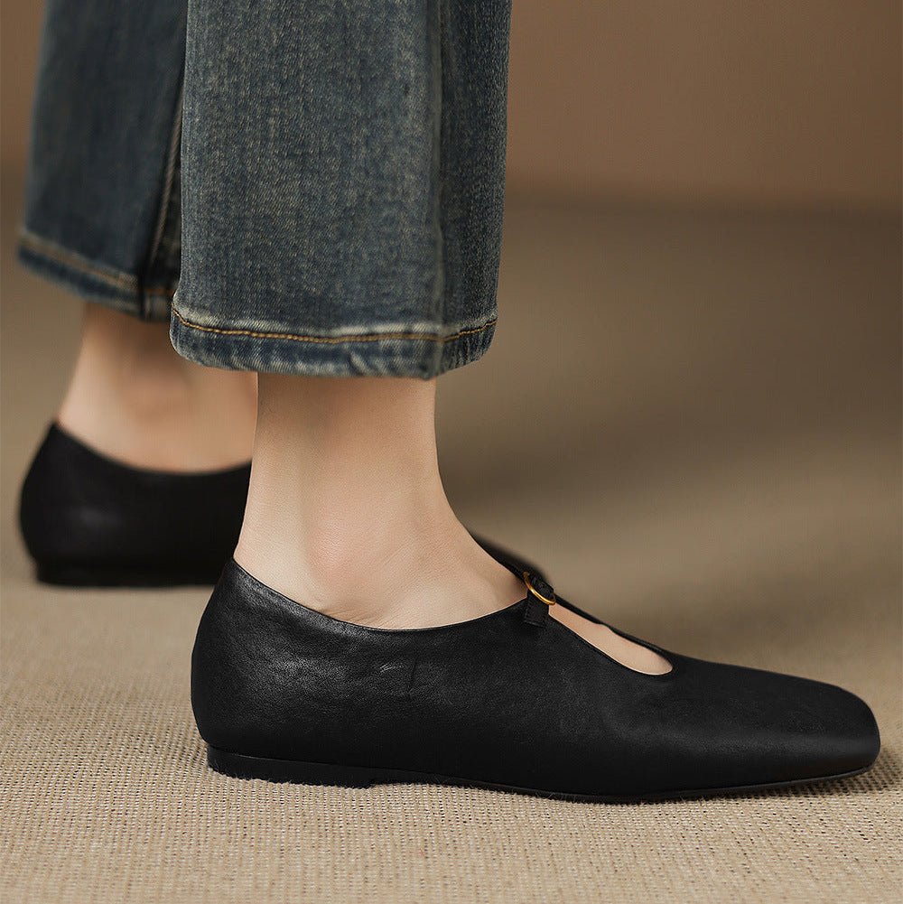 Elspeth | High-Vamp Flat
