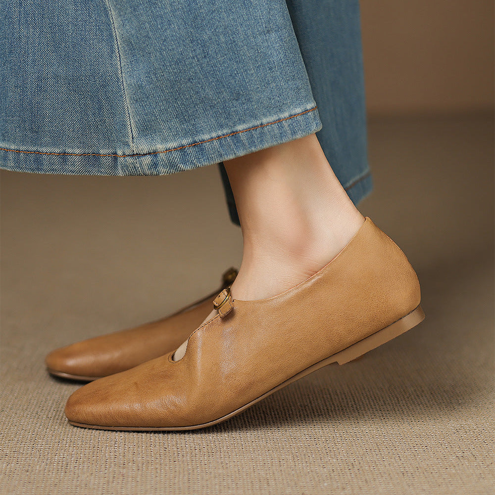 Elspeth | High-Vamp Flat