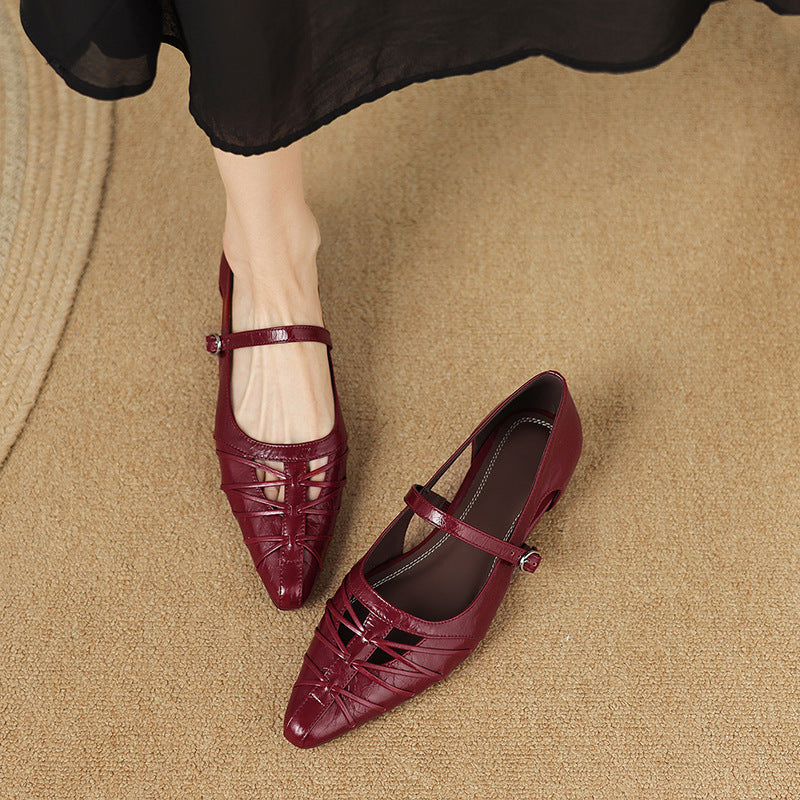 Quenby | Pointed Lattice-Cut Flat