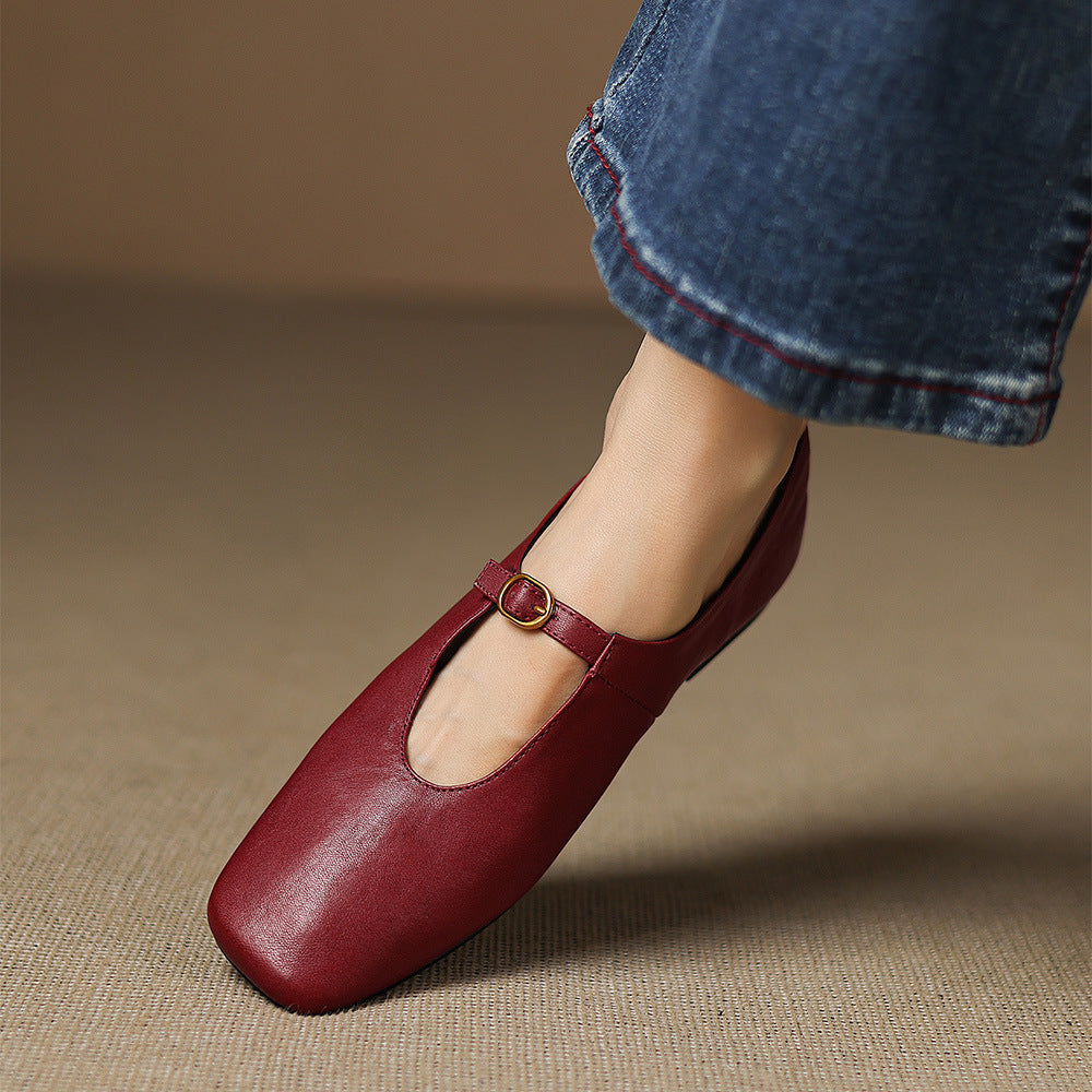 Elspeth | High-Vamp Flat