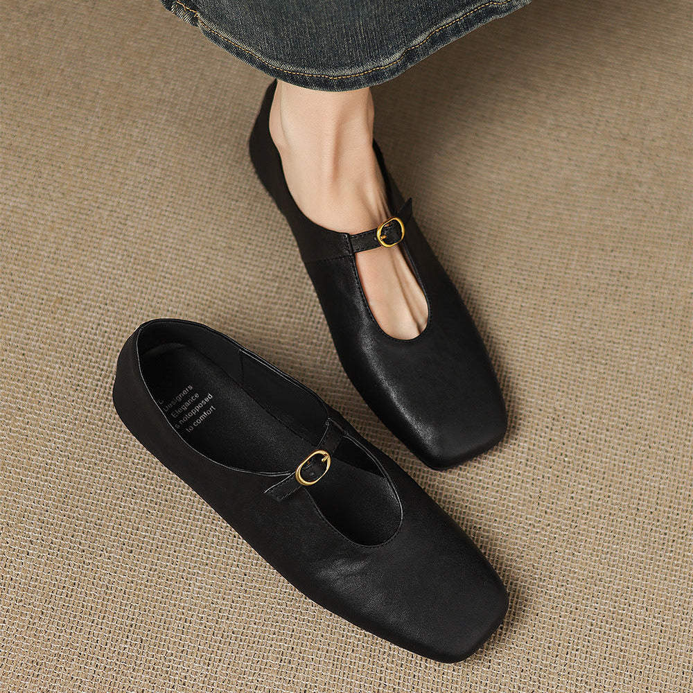 Elspeth | High-Vamp Flat