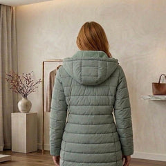 Anna Quilted A-Line Winter Coat