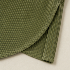 Tina | Asymmetric Corduroy Top