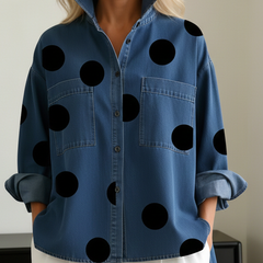 Peggy — Polka Dot Overshirt