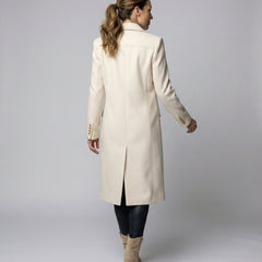 Emeline | Double-Breasted Longline Overcoat