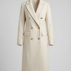 Emeline | Double-Breasted Longline Overcoat